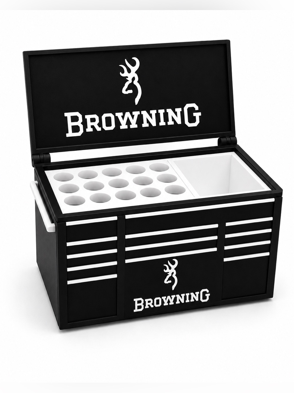 Browning Mini Toolbox Pen And Trinket Holder Desk Top Organizer